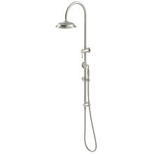 Harrington Brushed Nickel Twin Shower